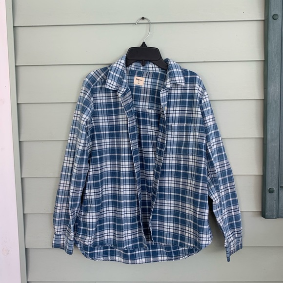 GAP Tops - Gap blue flannel